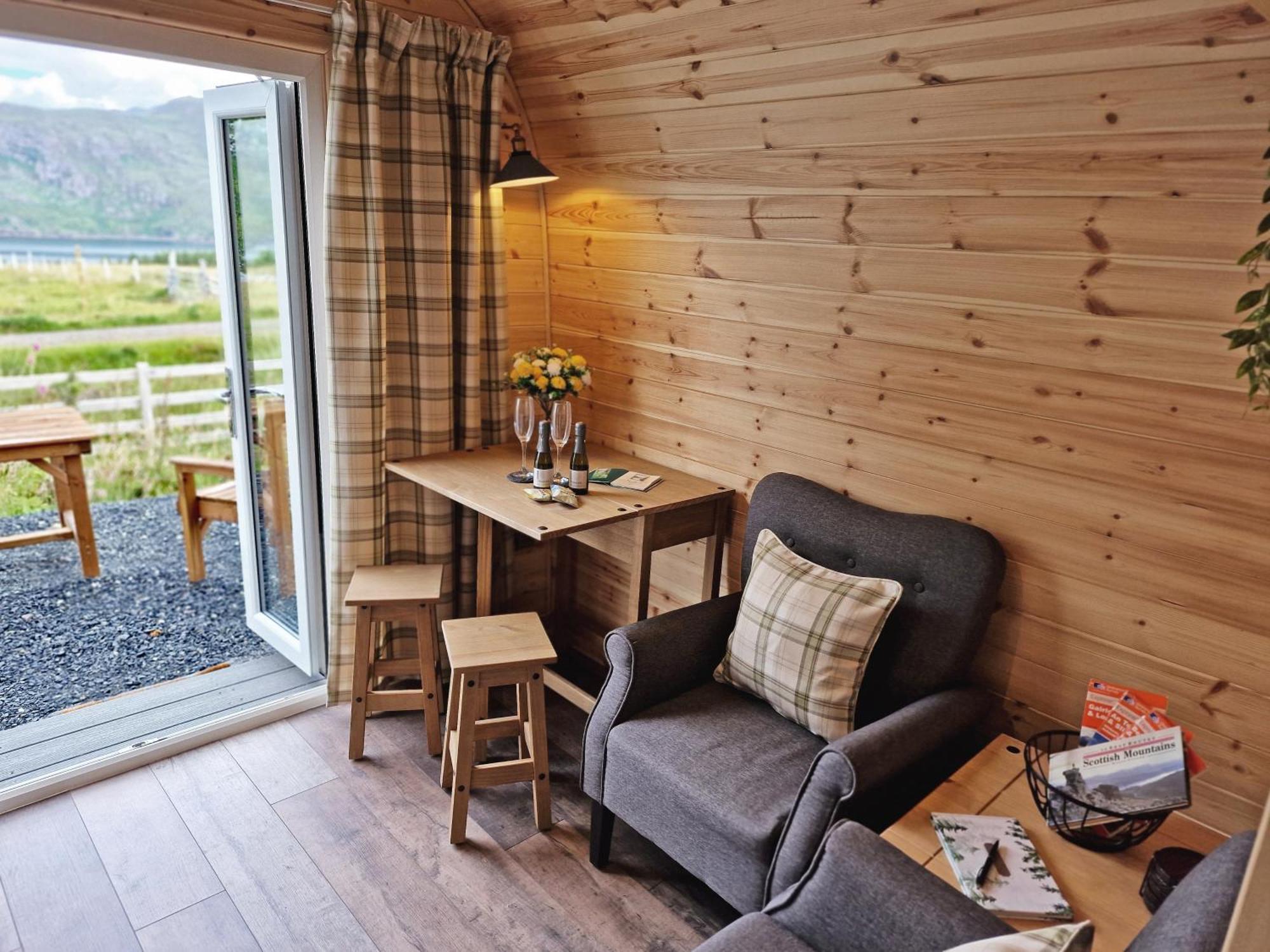 Gorse Gorgeous Glamping Hideaway Leilighet Dundonnell Eksteriør bilde